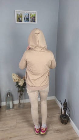 Bluza casual beżowa