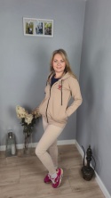 Bluza casual beżowa Bluza casual beżowa