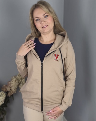 Bluza casual beżowa