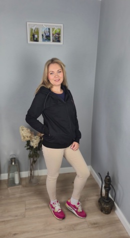 Bluza casual czarna