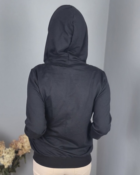 Bluza casual czarna