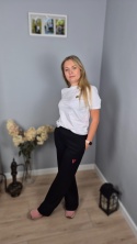 Dresowe spodnie wide leg Dresowe spodnie wide leg