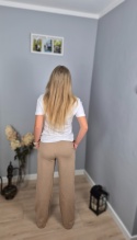 Dresowe spodnie wide leg Dresowe spodnie wide leg