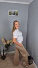 Dresowe spodnie wide leg Dresowe spodnie wide leg