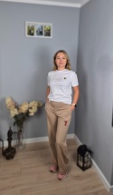 Dresowe spodnie wide leg Dresowe spodnie wide leg