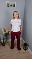 Dresowe spodnie wide leg Dresowe spodnie wide leg