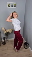 Dresowe spodnie wide leg Dresowe spodnie wide leg